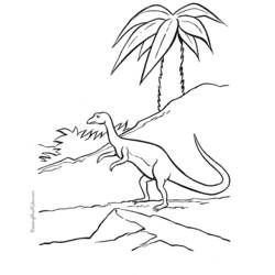 Disegno da colorare: Dinosauro (Animali) #5663 - Pagine da Colorare Stampabili Gratuite