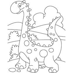 Disegno da colorare: Dinosauro (Animali) #5666 - Pagine da Colorare Stampabili Gratuite