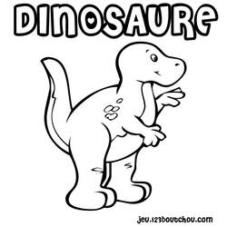 Disegno da colorare: Dinosauro (Animali) #5667 - Pagine da Colorare Stampabili Gratuite