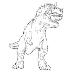 Disegno da colorare: Dinosauro (Animali) #5670 - Pagine da Colorare Stampabili Gratuite