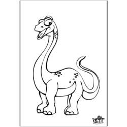 Disegno da colorare: Dinosauro (Animali) #5689 - Pagine da Colorare Stampabili Gratuite