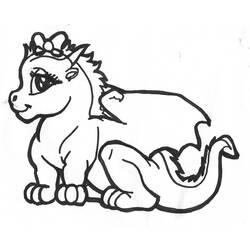 Disegno da colorare: Drago (Animali) #5703 - Pagine da Colorare Stampabili Gratuite