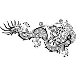 Disegno da colorare: Drago (Animali) #5751 - Pagine da Colorare Stampabili Gratuite