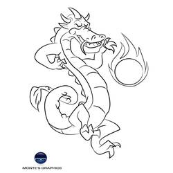 Disegno da colorare: Drago (Animali) #5883 - Pagine da Colorare Stampabili Gratuite