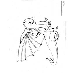 Disegno da colorare: Drago (Animali) #5889 - Pagine da Colorare Stampabili Gratuite
