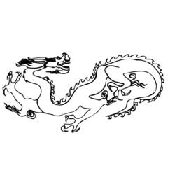 Disegno da colorare: Drago (Animali) #5894 - Pagine da Colorare Stampabili Gratuite