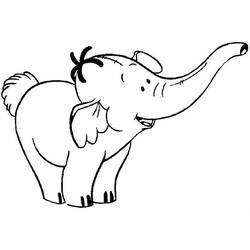 Disegno da colorare: Elefante (Animali) #6319 - Pagine da Colorare Stampabili Gratuite