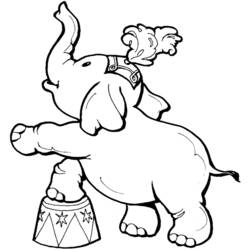 Disegno da colorare: Elefante (Animali) #6328 - Pagine da Colorare Stampabili Gratuite