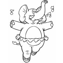 Disegno da colorare: Elefante (Animali) #6343 - Pagine da Colorare Stampabili Gratuite