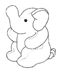Disegno da colorare: Elefante (Animali) #6353 - Pagine da Colorare Stampabili Gratuite
