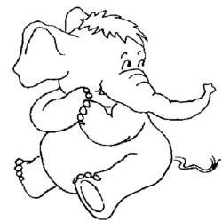 Disegno da colorare: Elefante (Animali) #6379 - Pagine da Colorare Stampabili Gratuite