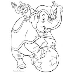 Disegno da colorare: Elefante (Animali) #6380 - Pagine da Colorare Stampabili Gratuite