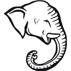 Disegno da colorare: Elefante (Animali) #6410 - Pagine da Colorare Stampabili Gratuite