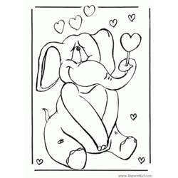 Disegno da colorare: Elefante (Animali) #6445 - Pagine da Colorare Stampabili Gratuite