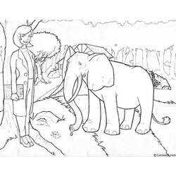 Disegno da colorare: Elefante (Animali) #6455 - Pagine da Colorare Stampabili Gratuite