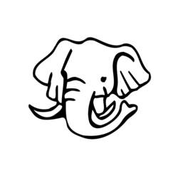 Disegno da colorare: Elefante (Animali) #6468 - Pagine da Colorare Stampabili Gratuite