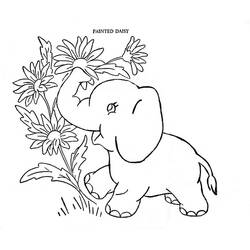 Disegno da colorare: Elefante (Animali) #6490 - Pagine da Colorare Stampabili Gratuite