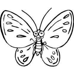 Disegno da colorare: Farfalla (Animali) #15666 - Pagine da Colorare Stampabili Gratuite