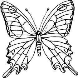 Disegno da colorare: Farfalla (Animali) #15676 - Pagine da Colorare Stampabili Gratuite