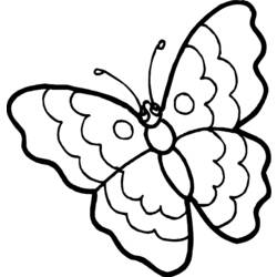 Disegno da colorare: Farfalla (Animali) #15681 - Pagine da Colorare Stampabili Gratuite