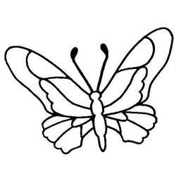 Disegno da colorare: Farfalla (Animali) #15683 - Pagine da Colorare Stampabili Gratuite