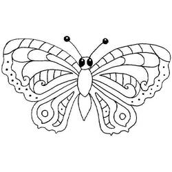 Disegno da colorare: Farfalla (Animali) #15698 - Pagine da Colorare Stampabili Gratuite