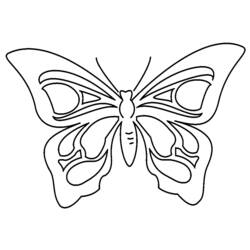 Disegno da colorare: Farfalla (Animali) #15707 - Pagine da Colorare Stampabili Gratuite