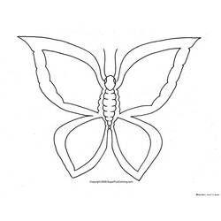 Disegno da colorare: Farfalla (Animali) #15756 - Pagine da Colorare Stampabili Gratuite