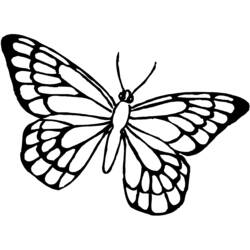 Disegno da colorare: Farfalla (Animali) #15768 - Pagine da Colorare Stampabili Gratuite