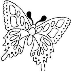 Disegno da colorare: Farfalla (Animali) #15781 - Pagine da Colorare Stampabili Gratuite