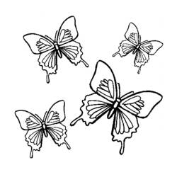 Disegno da colorare: Farfalla (Animali) #15788 - Pagine da Colorare Stampabili Gratuite