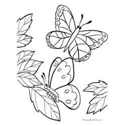 Disegno da colorare: Farfalla (Animali) #15792 - Pagine da Colorare Stampabili Gratuite