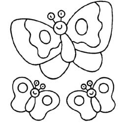 Disegno da colorare: Farfalla (Animali) #15800 - Pagine da Colorare Stampabili Gratuite