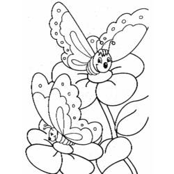 Disegno da colorare: Farfalla (Animali) #15833 - Pagine da Colorare Stampabili Gratuite