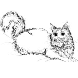 Disegno da colorare: Gattino (Animali) #18097 - Pagine da Colorare Stampabili Gratuite
