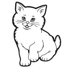 Disegno da colorare: Gatto (Animali) #1761 - Pagine da Colorare Stampabili Gratuite