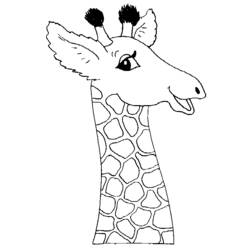 Disegno da colorare: Giraffa (Animali) #7221 - Pagine da Colorare Stampabili Gratuite