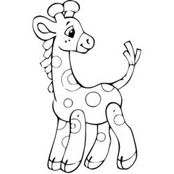 Disegno da colorare: Giraffa (Animali) #7290 - Pagine da Colorare Stampabili Gratuite