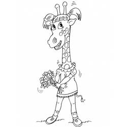Disegno da colorare: Giraffa (Animali) #7311 - Pagine da Colorare Stampabili Gratuite