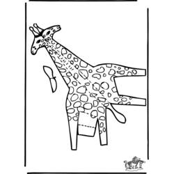 Disegno da colorare: Giraffa (Animali) #7320 - Pagine da Colorare Stampabili Gratuite