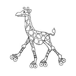 Disegno da colorare: Giraffa (Animali) #7333 - Pagine da Colorare Stampabili Gratuite