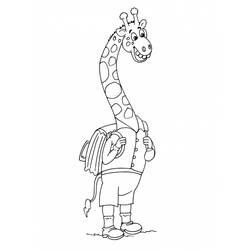 Disegno da colorare: Giraffa (Animali) #7336 - Pagine da Colorare Stampabili Gratuite