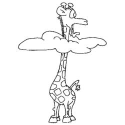 Disegno da colorare: Giraffa (Animali) #7377 - Pagine da Colorare Stampabili Gratuite