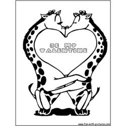 Disegno da colorare: Giraffa (Animali) #7409 - Pagine da Colorare Stampabili Gratuite