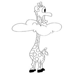 Disegno da colorare: Giraffa (Animali) #7415 - Pagine da Colorare Stampabili Gratuite