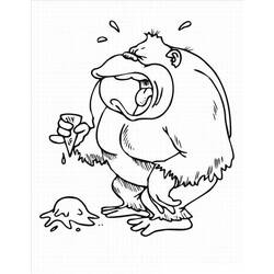 Disegno da colorare: Gorilla (Animali) #7508 - Pagine da Colorare Stampabili Gratuite