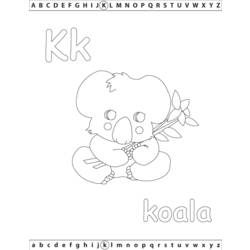 Disegno da colorare: Koala (Animali) #9392 - Pagine da Colorare Stampabili Gratuite