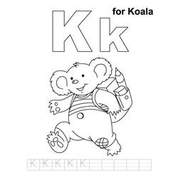 Disegno da colorare: Koala (Animali) #9436 - Pagine da Colorare Stampabili Gratuite