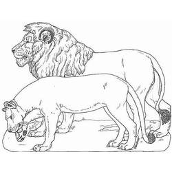 Disegno da colorare: Leone (Animali) #10241 - Pagine da Colorare Stampabili Gratuite