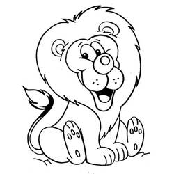Disegno da colorare: Leone (Animali) #10244 - Pagine da Colorare Stampabili Gratuite